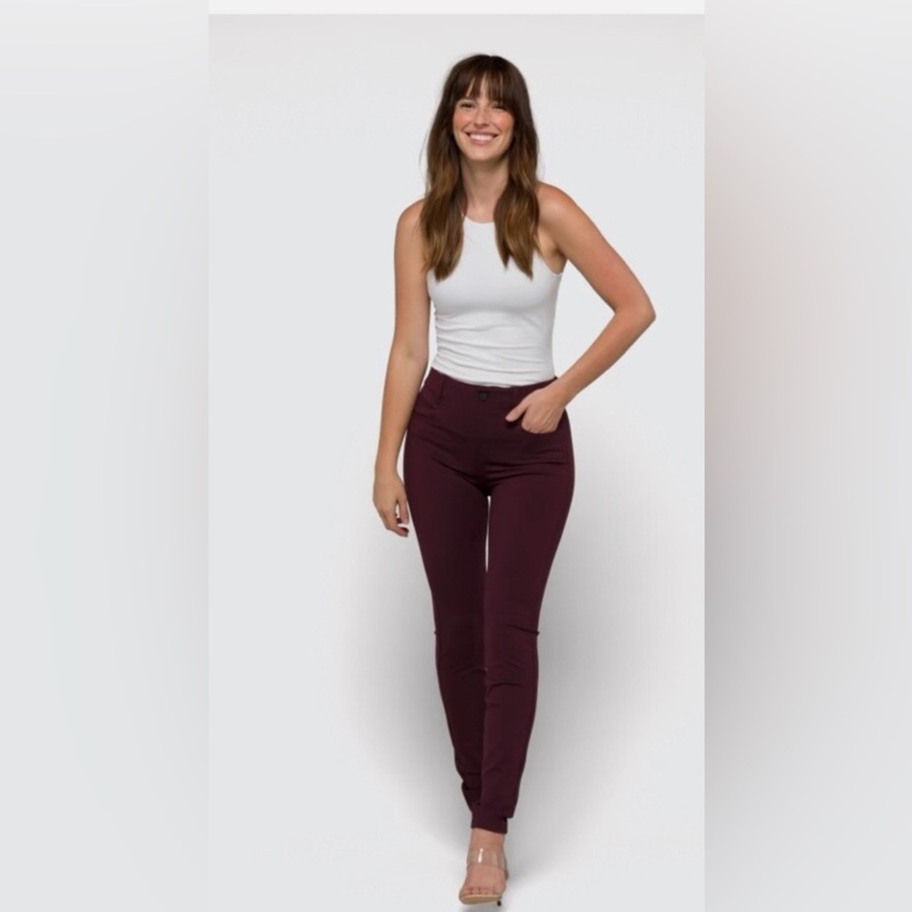 Liverpool Los Angeles Gia Glider Ponte Skinny Pants